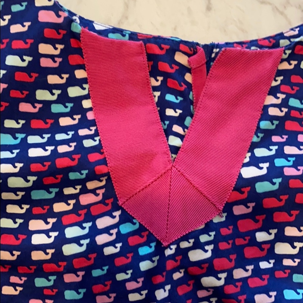 Vineyard Vines Girls Whale Dress - Picture 4 of 4